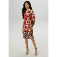 Aniston SELECTED Blusenkleid mit Ornament-Druck Allover