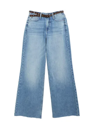 s.Oliver Red Label - Wide-Leg Jeans blau - Gr. - 30