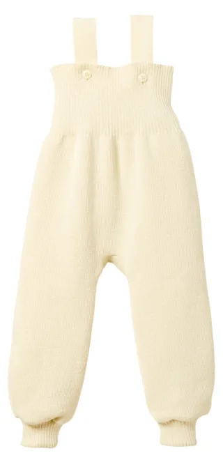 Disana Strick-Trägerhose 50/56 natur