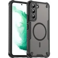 CoolGadget Handyhülle Defender Series Handy Hülle für Samsung Galaxy S22 6,1 Zoll, Magsafe TPU Schlicht Robust Schutzhülle für Galaxy S22 Hülle