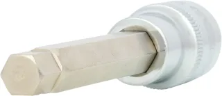 KS Tools 1/2" CHROMEplus Bit-Stecknuss Innensechskant, lang - 918.1659