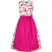 Ramona Lippert Dirndl Astrid 2-teilig hochgeschlossen Rosenmotiv Rocklänge 65 cm