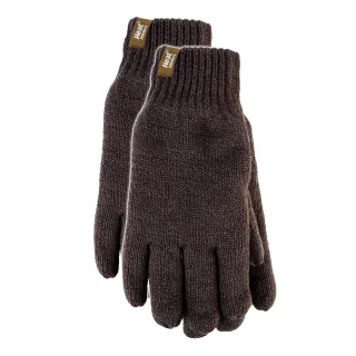 Herren Thermohandschuhe mit schützendem geripptem Bündchen