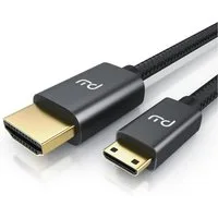 Primewire HDMI-Kabel, HDMI Typ C (Mini), HDMI Typ A (150 cm), 4K HDMI auf Mini HDMI Adapterkabel 3840 x 2160 @ 60 Hz - 1,5m