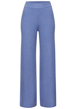 Copenhagen Studios Copenhagen Wide Leg Pants blue bell - Gr. - 32/34