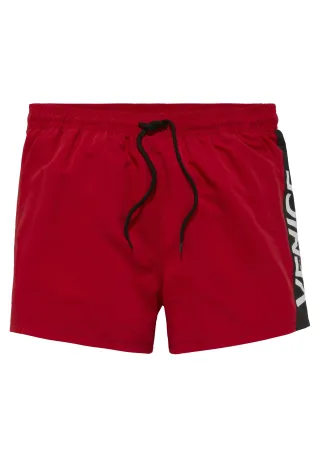 LASCANA - Venice Beach LM exkl. Sport Herren Badeshorts kurz red - Gr. - M