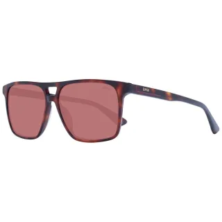 Quadratische Sonnenbrille Schildpatt