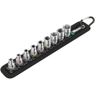 Wera Belt A 4 Zyklop Steckschlüsseleinsatz-Satz, 1/4"-Antrieb, 9-teilig - 05003883001