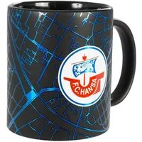 FC Hansa Rostock Becher Hansa Rostock Tasse Metallic, Keramik