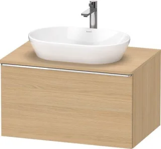 Duravit D-Neo Konsolenwaschtischunterbau wandhängend Natur Eiche Matt 800x550x459 mm - DE49470103000 DE4947010300000