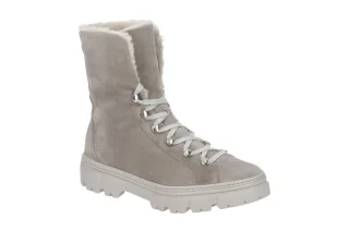 Paul Green Damen Winterstiefelette 9992-00x Grau Stone mit Warmfutter & Merin...