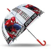 Kids Euroswan Sonnenschirm-Schutzhülle Regenschirm Marvel Spider-Man transparent Ø46cm
