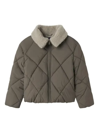 NAME IT - NKFMELBOURNE PUFFER JACKET2 Morel - Gr. - 134