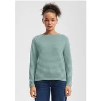 QS Longpullover Strickpullover Pullover aus Viskosemix