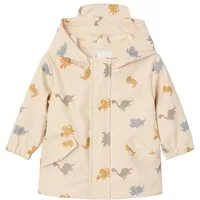 vertbaudet Regenjacke Baby Regenjacke mit Kapuze und Dinosauriern