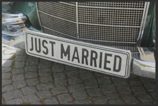 Fussmatte Hochzeit 4254 | Größe: 60 cm x 45 cm