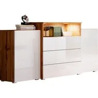 Home affaire Sideboard URBAN III, Moderne Kommode mit 3 Schubladen und 4 Fächern, Breite 150 cm