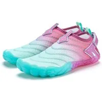 Venice Beach Badelatsche, Badeschuhe, Badeschlappe, Barfußschuh, leichter Slipper Aquaschuh Wasserschuh schnelltrocknend mit flexibler Sohle Unisex VEGAN