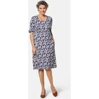 GOLDNER Druckkleid Elastisches Jerseykleid mit modischem Druck