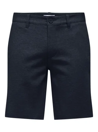 ONLY&SONS - ONSMARK 0209 MELANGE SHORTS NOOS Dress Blues - Gr. - XL