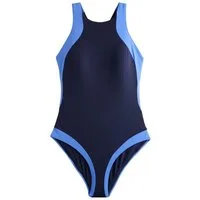 Next Badeanzug Bauchweg-Badeanzug mit Neckholder und Stehkragen (1-St)