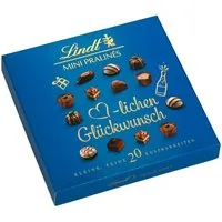 LINDT Schokolade, Lindt Mini Pralines Geburtstag in verschiedenen leckeren Sorten 100g