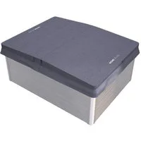 HOME DELUXE Pool-Abdeckplane Thermoabdeckung für Oudoorwhirlpool, Thermoabdeckung mit Gefälle, hochisolierende Thermoabdeckung