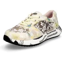 LAURA VITA Laura Vita Damen Sneaker hellgelb multi Sneaker