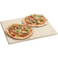 BURNHARD® Pizzastein Universal rechteckig, 45 x 35 x 1,5 cm, (1-St)