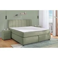 Jockenhöfer Gruppe Boxspringbett Tilda, wahlweise mit oder ohne Bettkasten, inkl. 7-Zonen-TTFK-Matratze, Kaltschaumtopper, 180x200cm