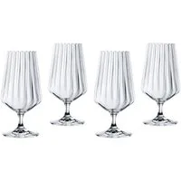 Nachtmann Glas 105226, Kristallglas, 4-tlg.,Brillante Lichtbrechung, Einfache Pflege