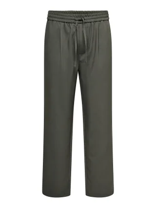 ONLY&SONS - ONSWILL 0292 LOOSE STRING PANT FRML NOOS Beluga - Gr. - S