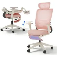 FLEXISPOT Bürostuhl Foldex Ergonomischer Bürostuhl – Ideal für Büro & Mittagspause (2D-Kopfstütze, Schreibtischstuhl mit Fußstütze – Perfekt für Home-Office & Entspannung), Faltbar, in verschiedenen Farben erhältlich, 90°-135° neigbar
