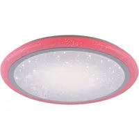 JUST LIGHT LED Deckenleuchte LUISA, Dimmfunktion, Farbsteuerung, Farbwechsel, Memoryfunktion, getrennt schaltbar, LED fest integriert, Farbwechsler, Neutralweiß, Kaltweiß, Warmweiß, LED Deckenlampe