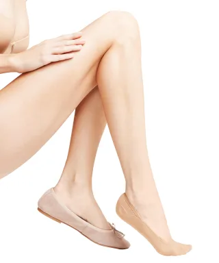 FALKE - FALKE Cotton Step Damen powder - Gr. - 36.5