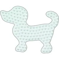 Hama Bügelperlen Stiftplatte für Midi Bügelperlen, kleiner Hund