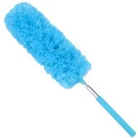 TSB Werk Staubwedel Teleskop Staubwedel Staubfänger Staubwischer blau 33cm - 81cm ausziehb