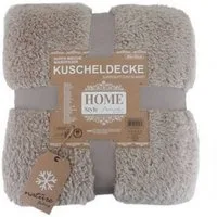 Wohndecke Teddy Kuscheldecke 150 x 200 cm » warme Wohndecke, VewoTex, Kunstfell-Optik, flauschige Mikrofaser Decke