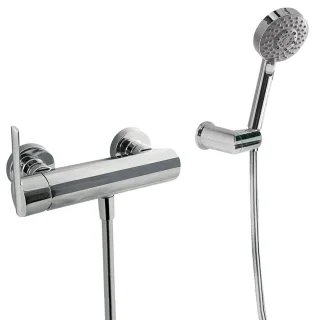 Tres Einhebel Brausemischer Anti Kalk Handbrause: Ø 100 mm , 181468 181468