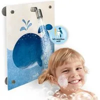 fredis Duscharmatur Kinder-Dusche verschiedene Motive, Spielerische Wasserabenteuer, fördert Selbstständigkeit und Spaß beim Duschen