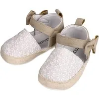 MAXIMO Ballerina, Gänseblümchen Anti-Rutsch-Sohle TPR,l Futter Krabbelschuh