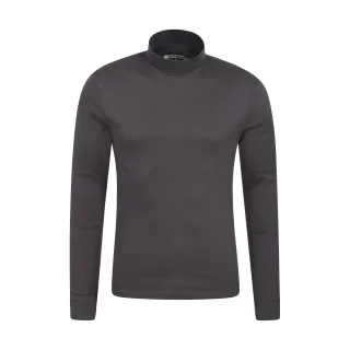 Mountain Warehouse Herren Meribel Turtle Neck Base Layer Top (Grau)