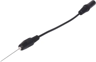 KS Tools 4,0 mm Eingangsbuchse auf nadelförmige Prüfspitze, schwarz schwarz - 150.1673