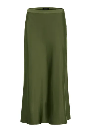 Olsen - Skirt Woven Casual Long olive green - Gr. - 36