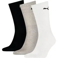 PUMA Sportsocken UNISEX LIGHT CREW SOCK (3-Paar) Mit flacher Zehennaht