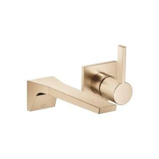 Dornbracht Waschtisch-Wand-Einhandbatterie ohne Ablaufgarnitur CL.1 36860705 Champagne gebürstet (22 36860705-46