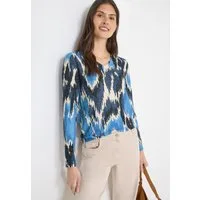 CECIL Langarmshirt mit All-Over Print