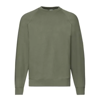 Fruit of the Loom - "Classic" Sweatshirt für Herren Raglanärmel (Klassisch Olivgrün)