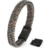 Simaru Lederarmband Narvik, Qualität Made in Germany