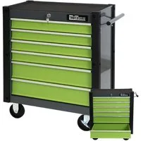 TRUTZHOLM Werkstattwagen Werkzeugwagen Trutzi 6 Schubladen Rollcontainer Werkstattwagen, auf Rollen, 0-tlg. Werkzeugset, 6 Schubladen,78x64cm